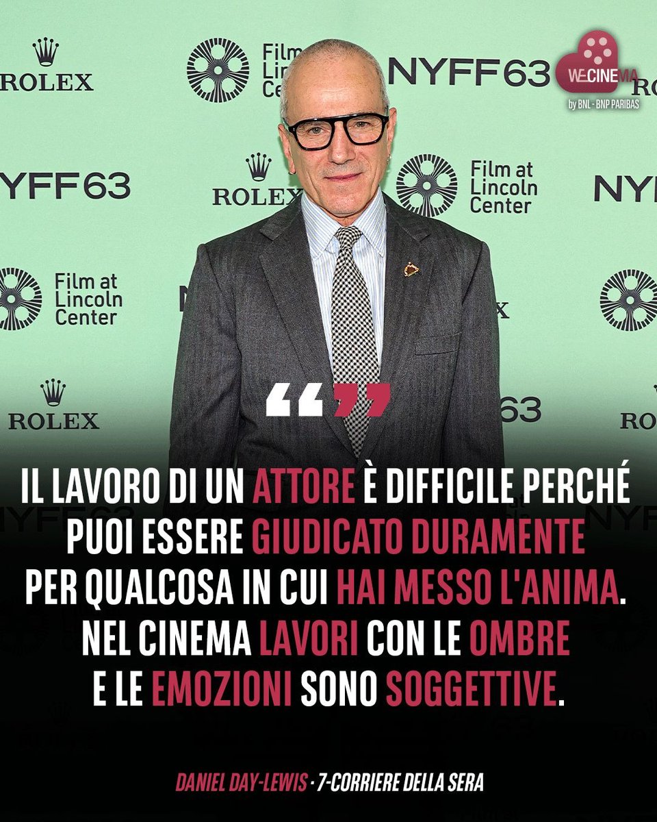 WeCinema's tweet image. #DanielDayLewis è tornato. Ed è pronto per approdare nelle sale cinematografiche italiane il 6 novembre, otto anni dopo la sua ultima interpretazione ✨

#Anemone è un'opera ermetica, che parla di rimorsi, di scelte drastiche e della possibilità di riscatto. Day-Lewis, oltre a
