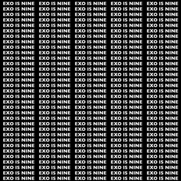 oshriiiiii's tweet image. LET’S GOOOOO!!!!

EXO IS NINE!!!