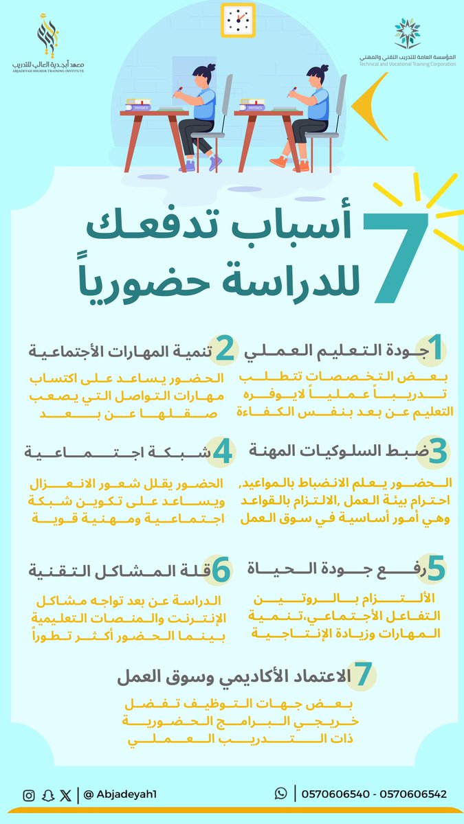 معهد أبجدية العالي للتدريب 🌻 tweet media