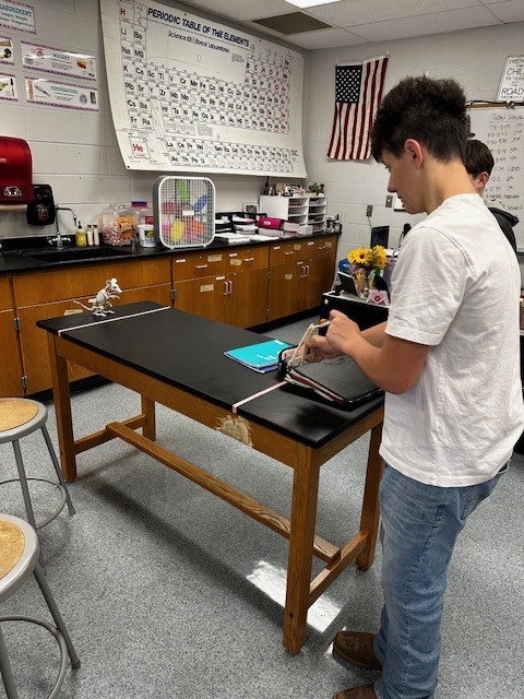 Students in Mrs. Gasior’s science classes recently put Newton’s Laws of Motion to the test! They built  &amp;  launched catapults to see physics in action - exploring how force,  motion, and energy come together in a hands-on way.

#STEM #BTBetterTogether