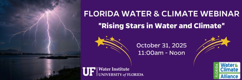 Great to see my PhD student Aziz is featured in the Florida Water &amp; Climate Alliance's webinar as a Rising Star in Water and Climate. He presented his research on using remote sensing &amp; deep learning for mapping flood extents during major events.