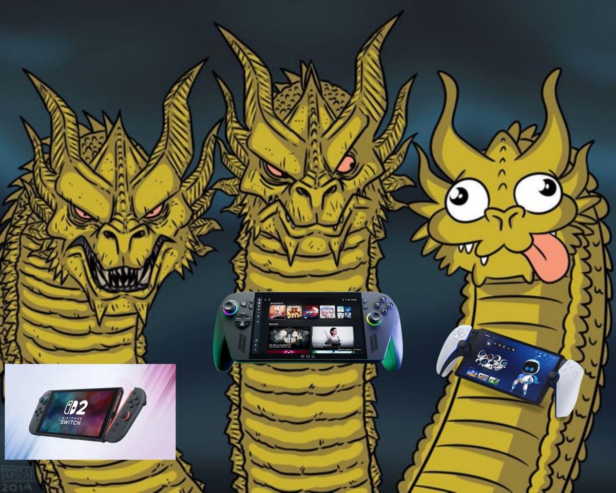 Las consolas portátiles de las diferentes marcas 😅