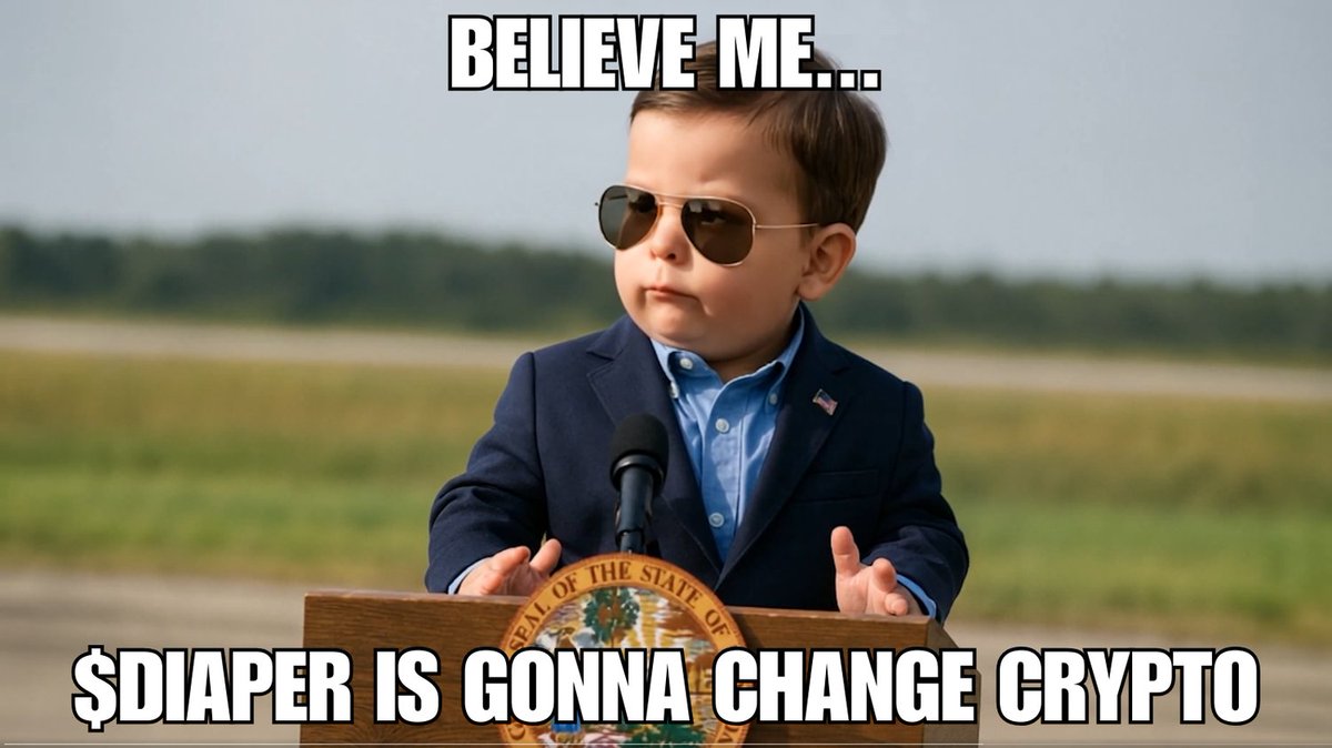 DiaperonSol's tweet photo. $DIAPER 👶💩
Charity meme coin supporting @DiaperDiplomacy 🌍
🔒 Supply LOCKED
👶 Royalties via @BagsApp → @StJudeResearch 💖
♾️ Unlimited memes, zero shame
🚼 We’re #MEMINGFORBABIES
📜 A4T3iJEayZ5vPa95obkNNUK5DkJNu2ebc3wZnJeZBAGS
#charity #solana 🚀🍼 https://t.co/7QzQ1njUPx