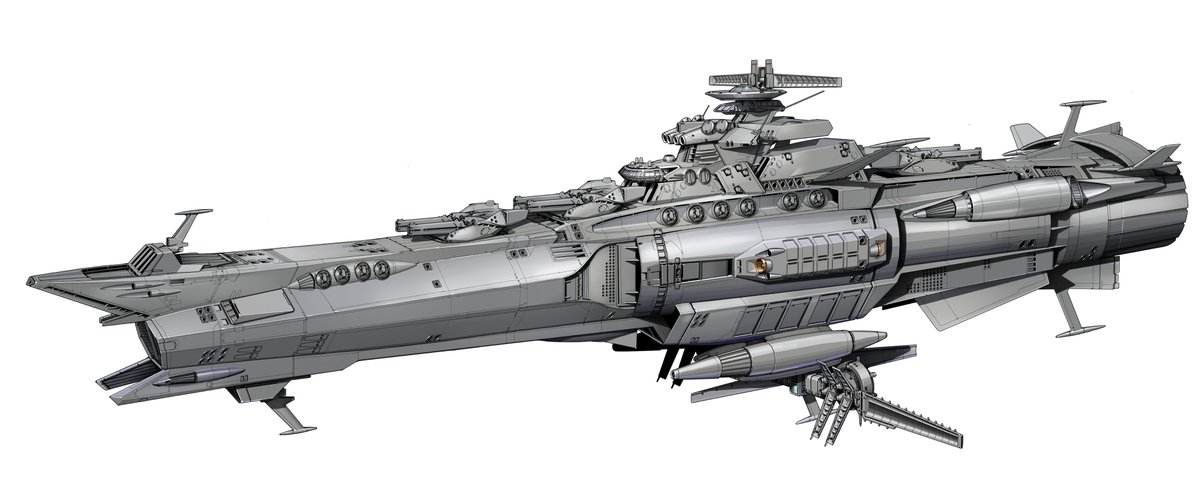 宇宙战舰大和号的同人设计：弗吉尼亚级大型巡洋舰(Virginia-class large cruisers)