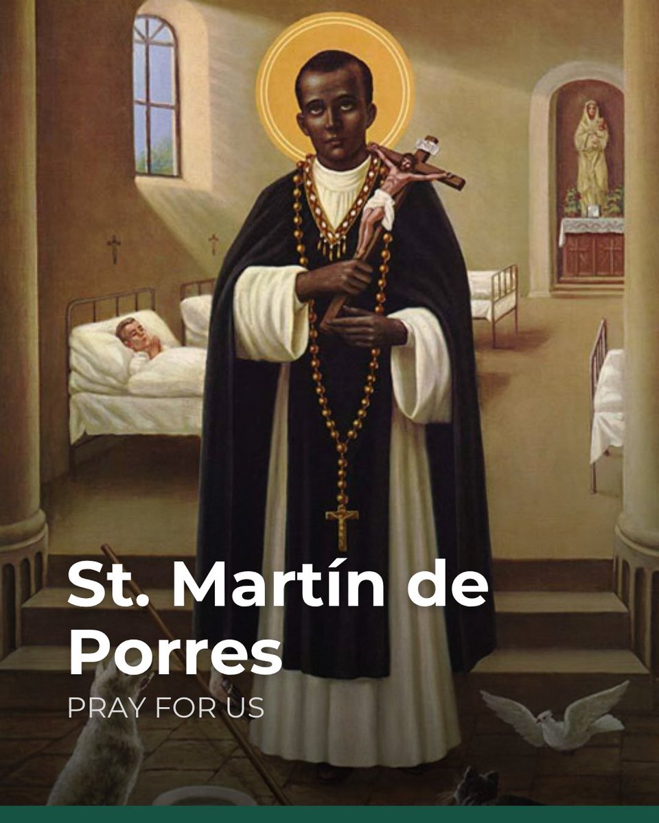 TPMS_USA's tweet image. St. Martín de Porres showed that holiness begins in service and love for the poor. 🇵🇪✨

Centuries later, Pope Leo XIV carried that same missionary spirit through his work in Peru.

May we follow their example with hearts open to the missions. ✝️

#StMartinDePorres #PopeLeo #TPMS
