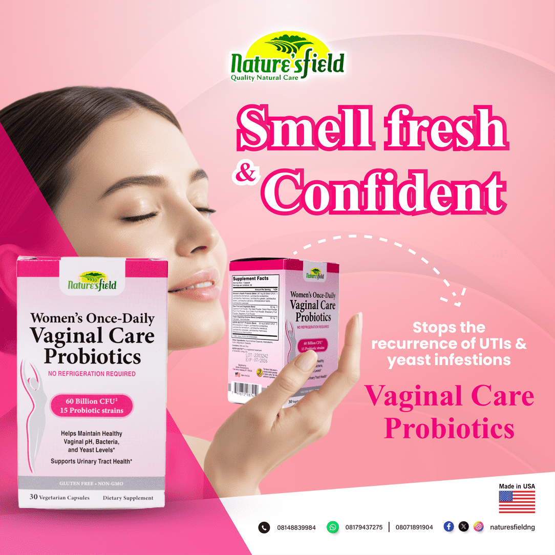 NaturesfieldNg's tweet image. Balanced flora = confident woman energy 💅✨

Vaginal Care Probiotics keeps you fresh, balanced &amp;amp; protected — naturally 

#MondayMotivation #feminineenergy #vaginalhealth #womenwellness