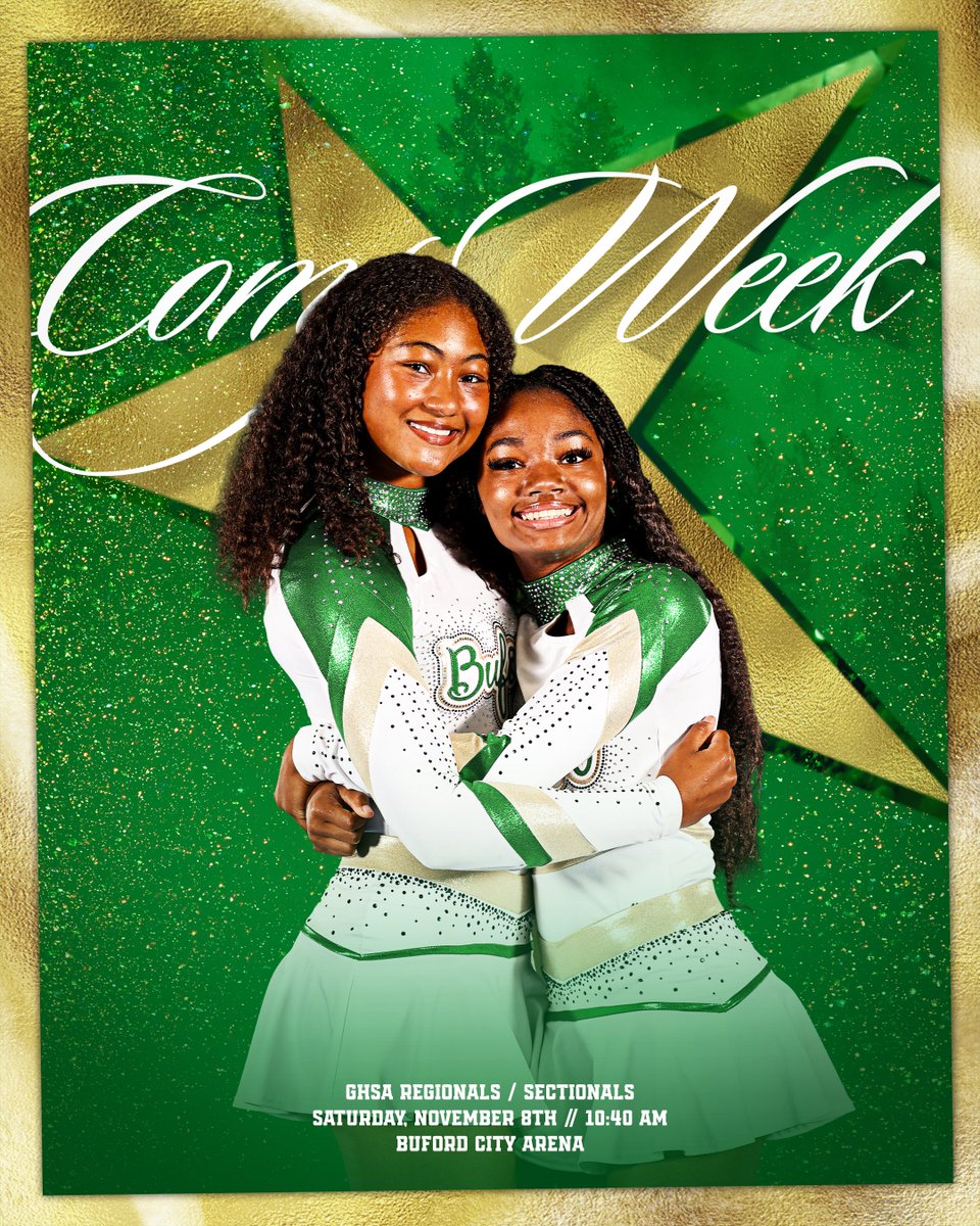 built for it ✨

GHSA Regionals/Sectionals // Saturday, November 8th // 10:40 am // Buford City Arena