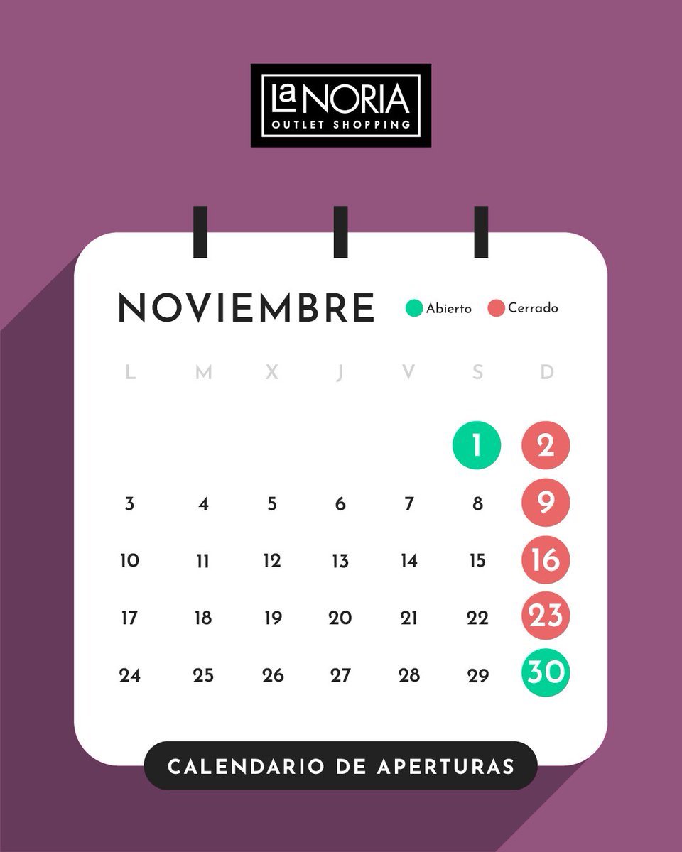 La Noria Outlet tweet media