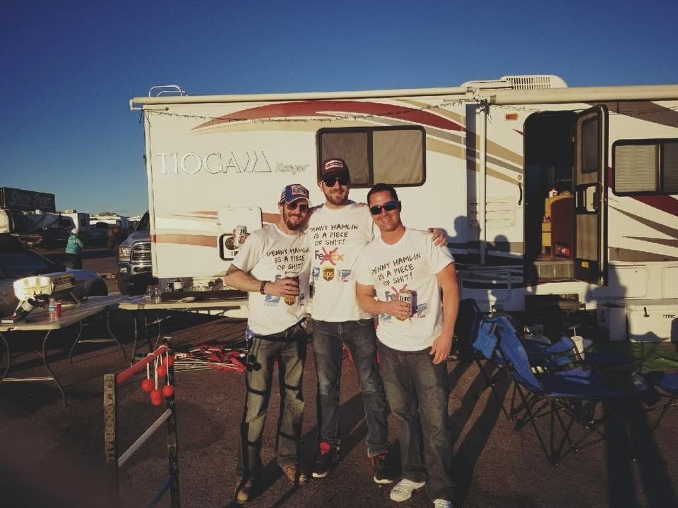 Better luck next time <a href="/dennyhamlin/">Denny Hamlin</a> 

😂