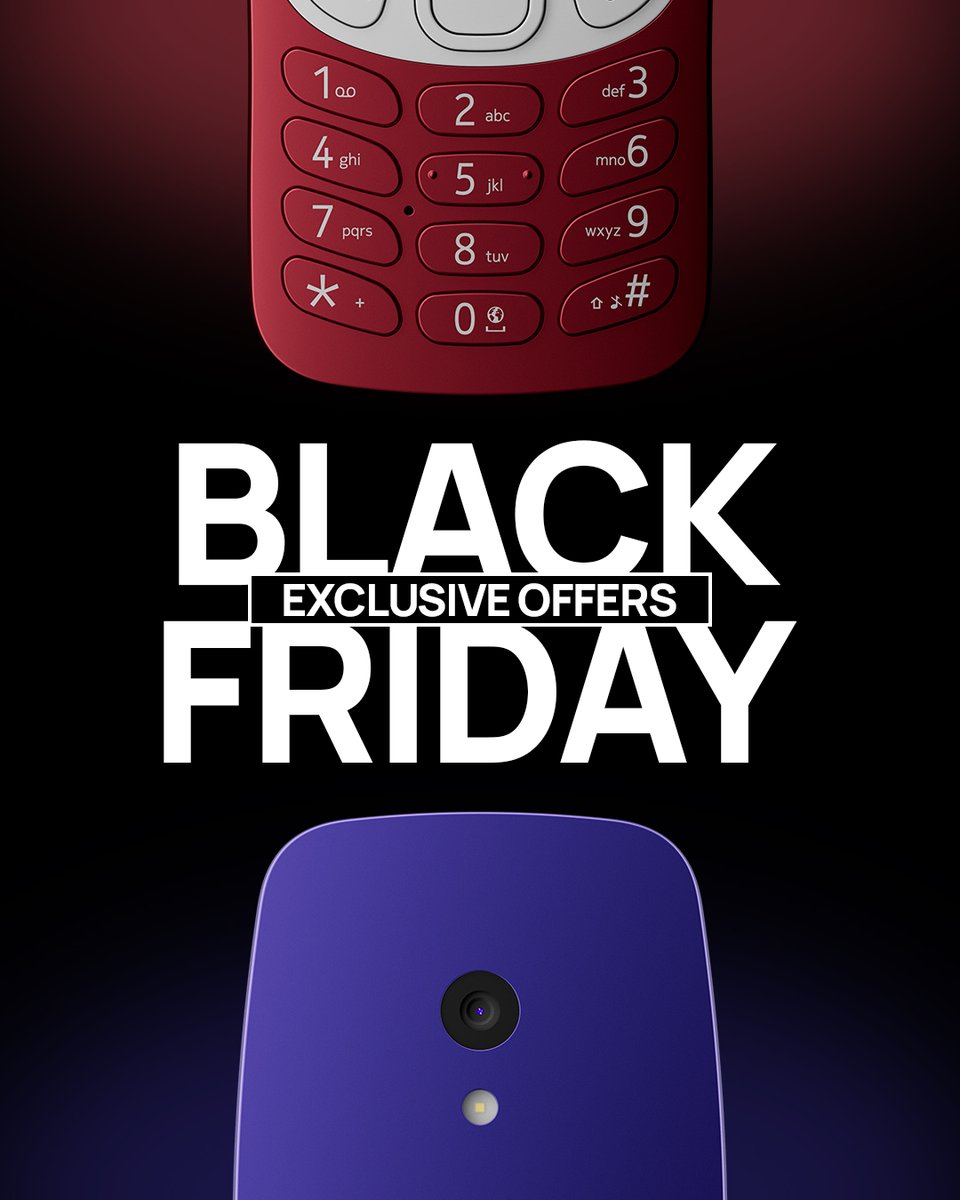 HMDdevices's tweet image. The phone is #goals ⚽️ 🥅​
​
Our Black Friday Deals are officially live! 🛍️🛍️​
​
Shop Black Friday at HMD.com​
​
#blackfridaysale #onsalenow #sale