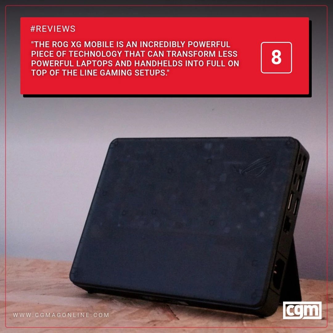 CGMagonline's tweet image. "The ROG XG Mobile is an incredibly powerful piece of technology that can transform less powerful laptops and handhelds into full on top of the line gaming setups."

cgmagonline.com/review/hardwar…

#ROG #XGMobile #MobileGPU