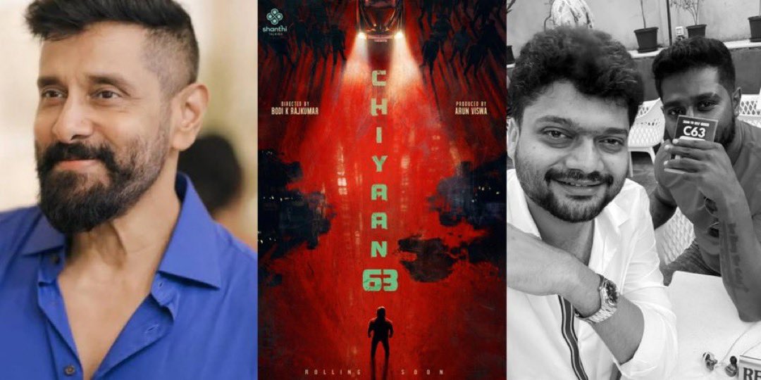 Already There’s Been Huge Buzz started To Pill Up The Anti On #Chiyaan63 now All You <a href="/iamarunviswa/">arun Viswa</a> <a href="/ShanthiTalkies/">Shanthi Talkies</a> Need To Do Is Stunning Cast And Crew As Speculations Are <a href="/Meenakshiioffl/">Meenaakshi Chaudhary</a> As Female Lead as It’s A great Move , We expect You Come With Banger Video Announcement 🔥🔥