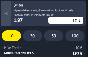 NOI7PRONOS's tweet photo. A tenter.
#TeamParieur #TeamParieurs #Tennis #ATP #ATPMetz #Metz #Mpetshi #Perricard #Sachko https://t.co/74IymN3shz