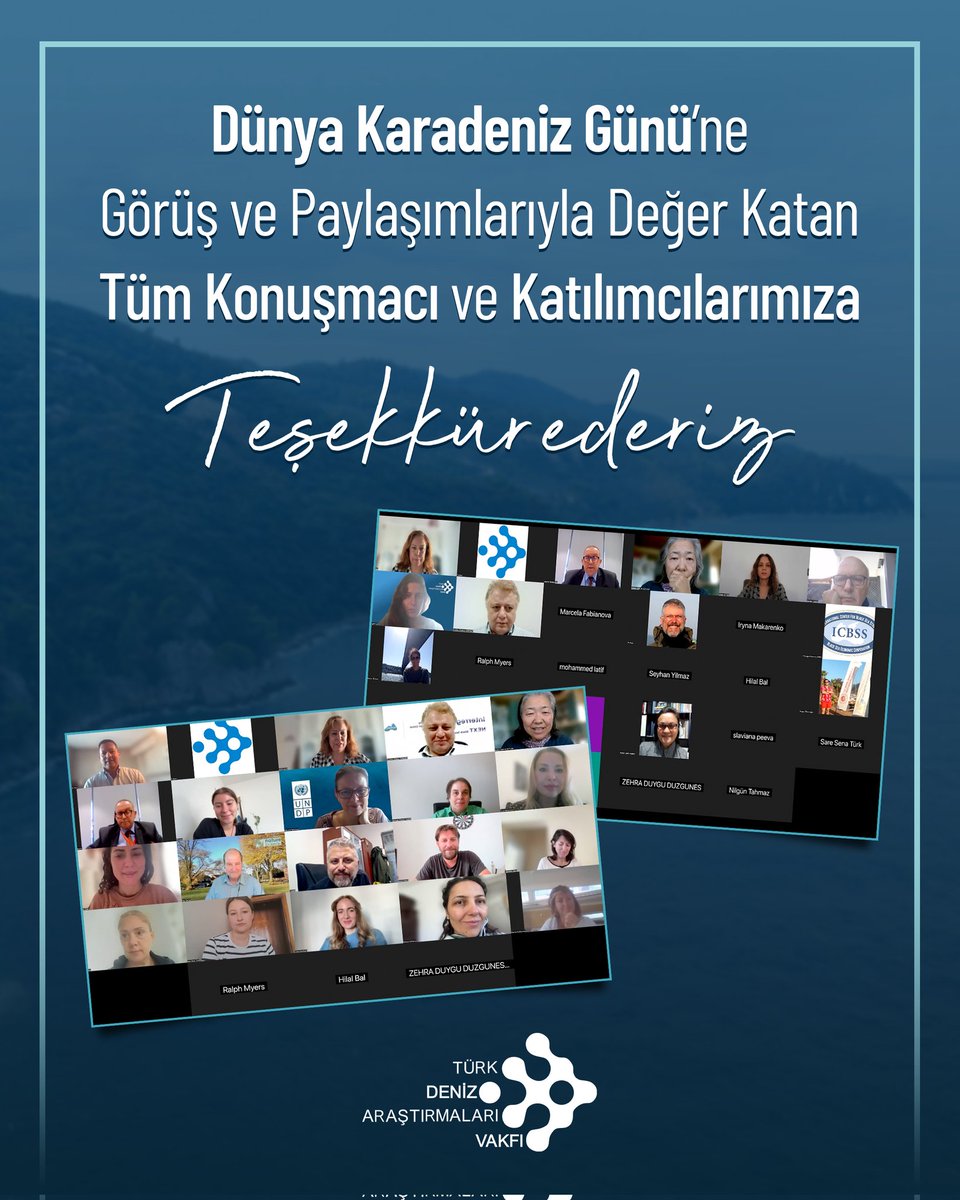 Organized online by TÜDAV, Black Sea Action Day 2025 brought together experts to discuss the ecological state of the Black Sea, regional cooperation, scientific research, and blue economy policies in a comprehensive manner.

You can access the event’s full YouTube recording and