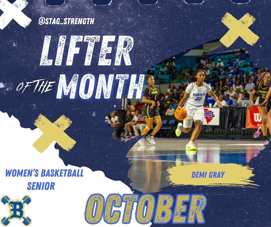 Stag_Strength's tweet image. Please see the students/athletes that have been recognized for the month of October:
-Kortlyn Dean (Women's Soccer)
-Jakai Chapman (@BerkeleyStagsFB @StagsRecruiting )
-Walker Riddle (@stags_baseball )
-Demi Gray (@ladystagshoops )

@bcsdschools @BerkeleyStags