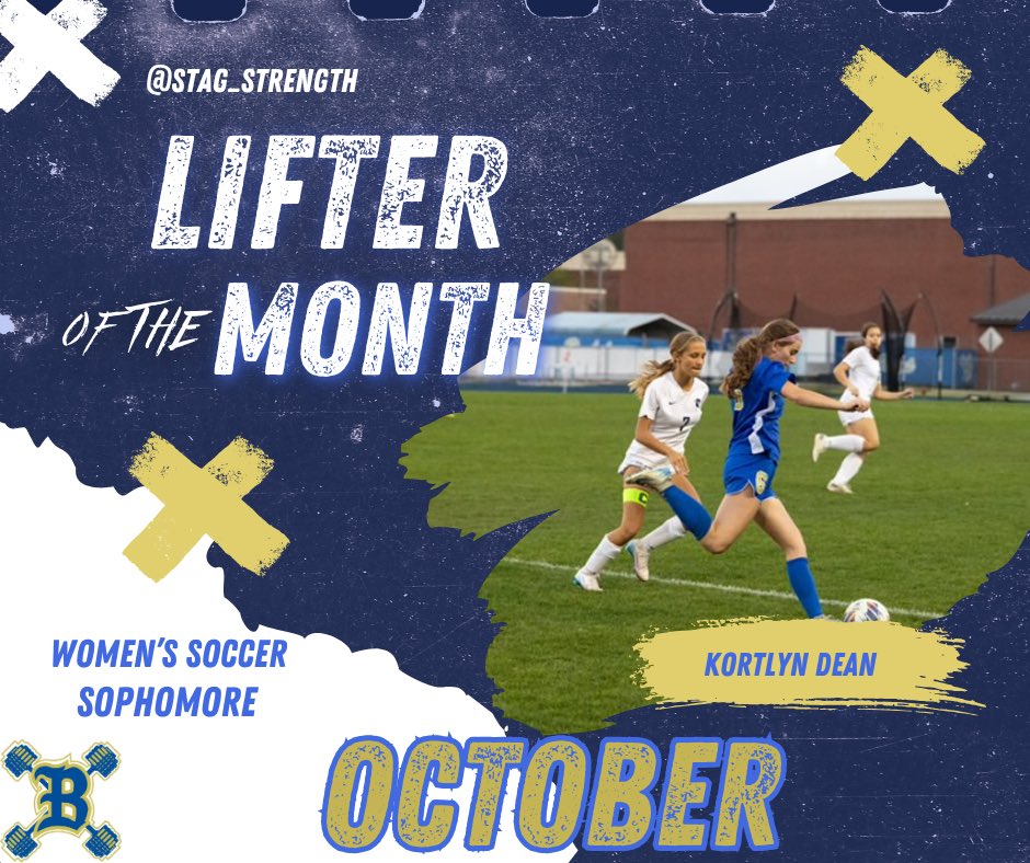 Stag_Strength's tweet image. Please see the students/athletes that have been recognized for the month of October:
-Kortlyn Dean (Women's Soccer)
-Jakai Chapman (@BerkeleyStagsFB @StagsRecruiting )
-Walker Riddle (@stags_baseball )
-Demi Gray (@ladystagshoops )

@bcsdschools @BerkeleyStags