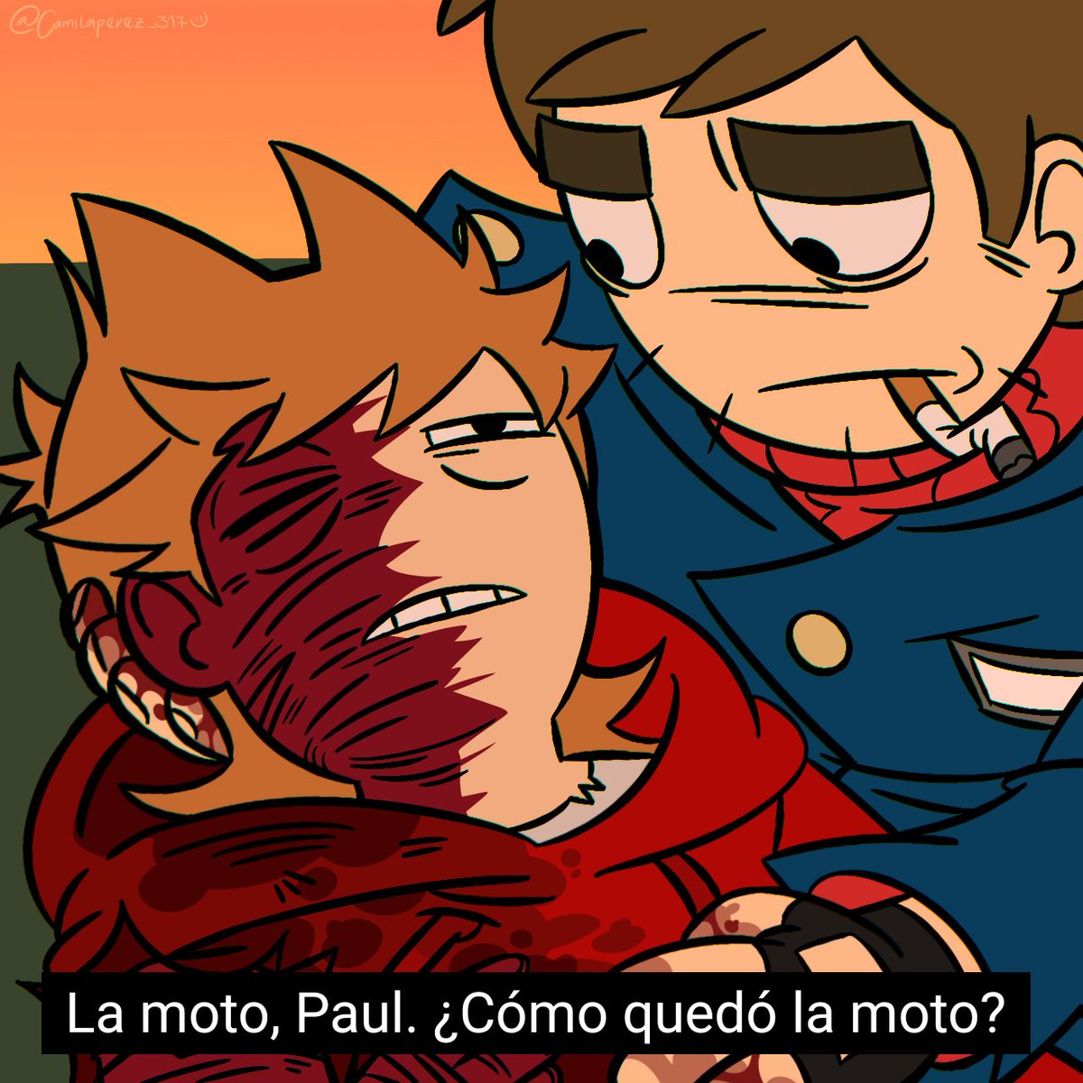 Papi si usted quedó todo esguañingado, mejor ni pregunte por la moto
#eddsworld #eddsworldtord #eddsworldpaul