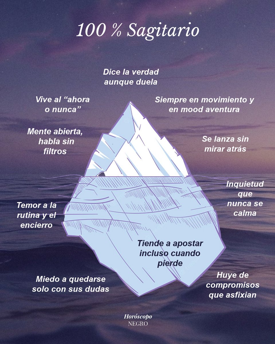 Sagitario, esto es lo que se ve de ti VS. lo que no se ve 🔮