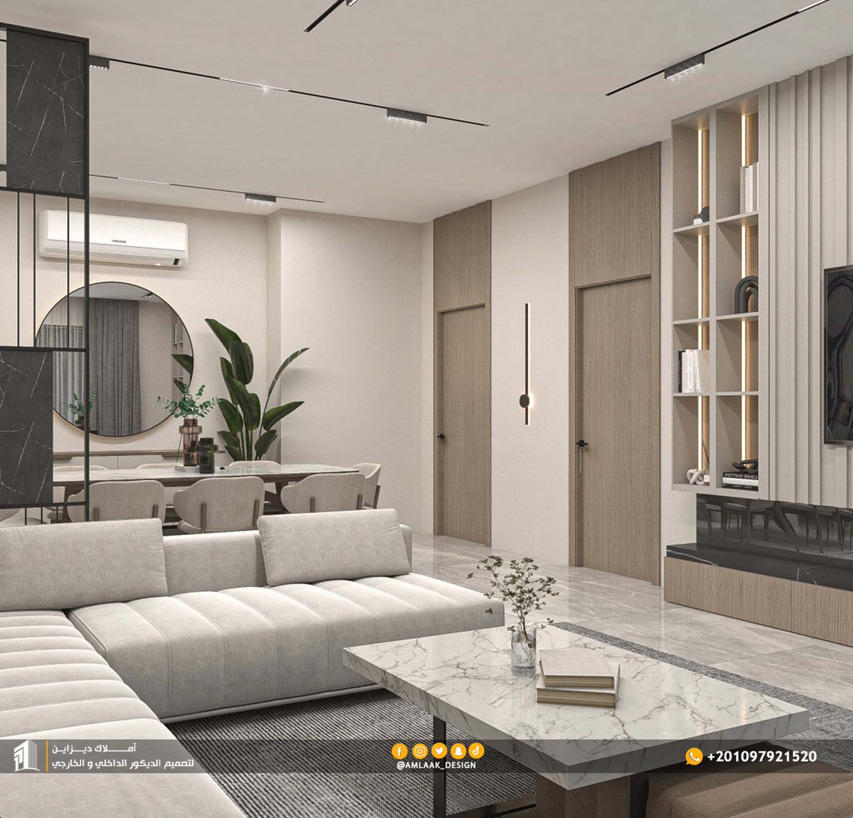 amlaak_plus's tweet image. لمسات بسيطة للصاله ومريحه للعين