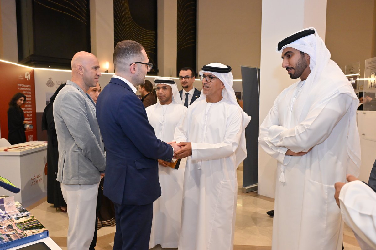 The #SPAA College of #Music was honoured to join the inaugural Emirati Musicians Association Forum, under the patronage of H.E. Huda Alkhamis-Kanoo and in collaboration with the UAE Ministry of Culture.

A proud moment for our faculty connecting with the UAE’s creative leaders.