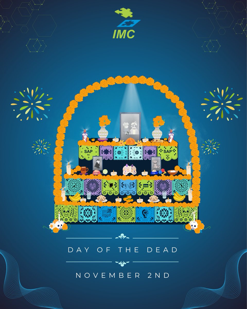 IMCItSolutions's tweet image. 𝐃𝐚𝐲 𝐨𝐟 𝐭𝐡𝐞 𝐝𝐞𝐚𝐝
In every candle we light, we honor the memory of those we miss

#IMC #November2nd #dayofthedead