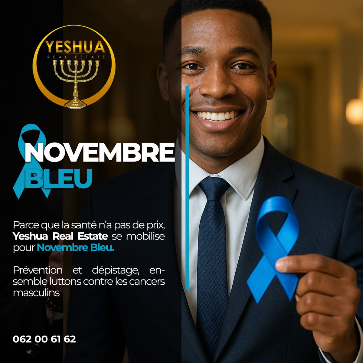 Tous contre les cancers masculins !!
#immobilier Haut Standing 
#immobilier de Luxe
#immobilier sur mesure
#immobilier "Haute Couture"
Nous democratisons le Luxe
#Gabon 
#promotionimmobiliere 
#fepig 
#yeshuarealestate