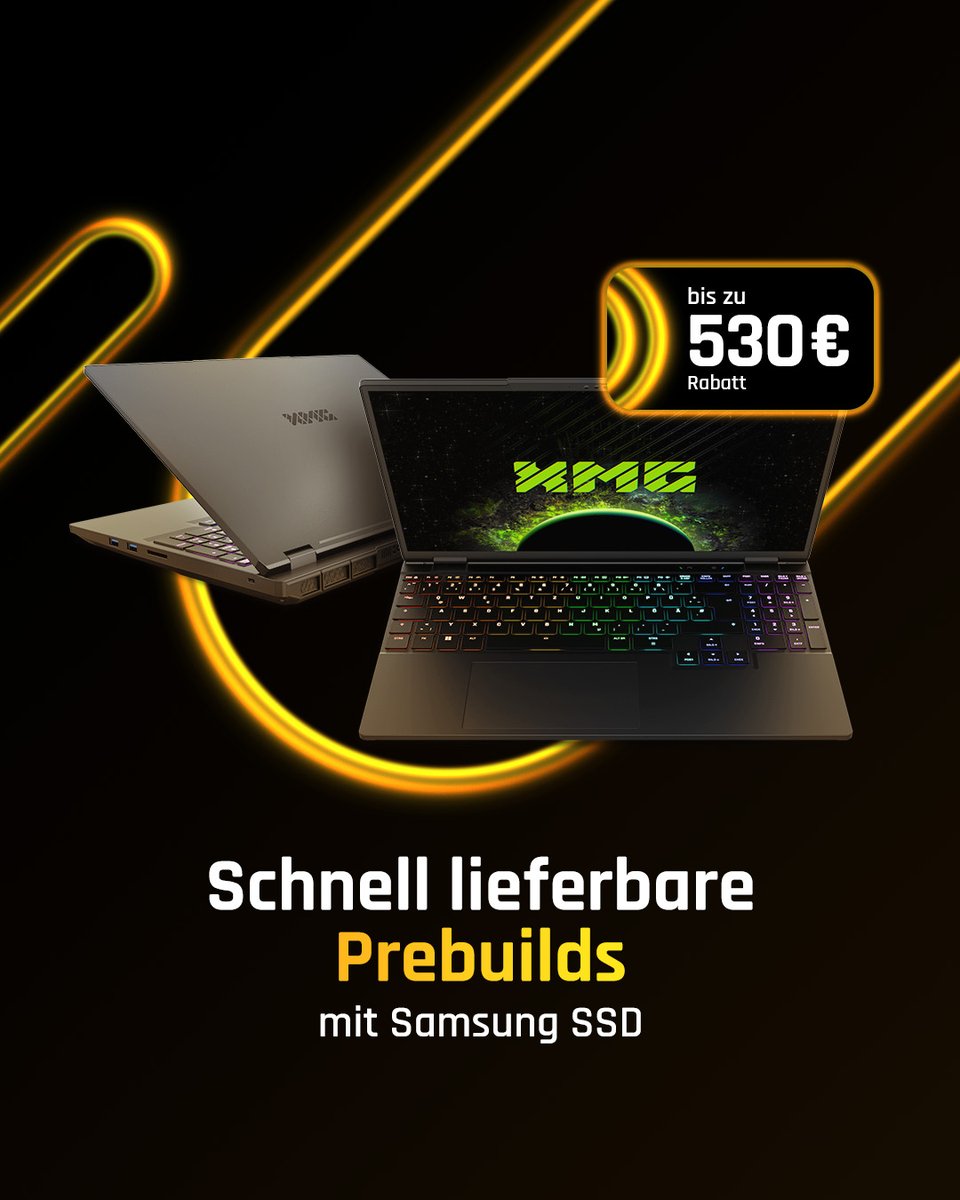 Entdecke den besten Deal des Jahres! 🎉

Sicher Dir bis zu 17 % Rabatt auf alle Laptops mit SSD von Samsung!🦾

⚙️Individuell konfigurierbare Laptops
🚚Schnell lieferbare Prebuilds
💻14, 15, 16, 17 oder 18 Zoll
⏰ Einige Modelle nur begrenzt verfügbar!

🔗 go.bestware.com/black-deals-20…