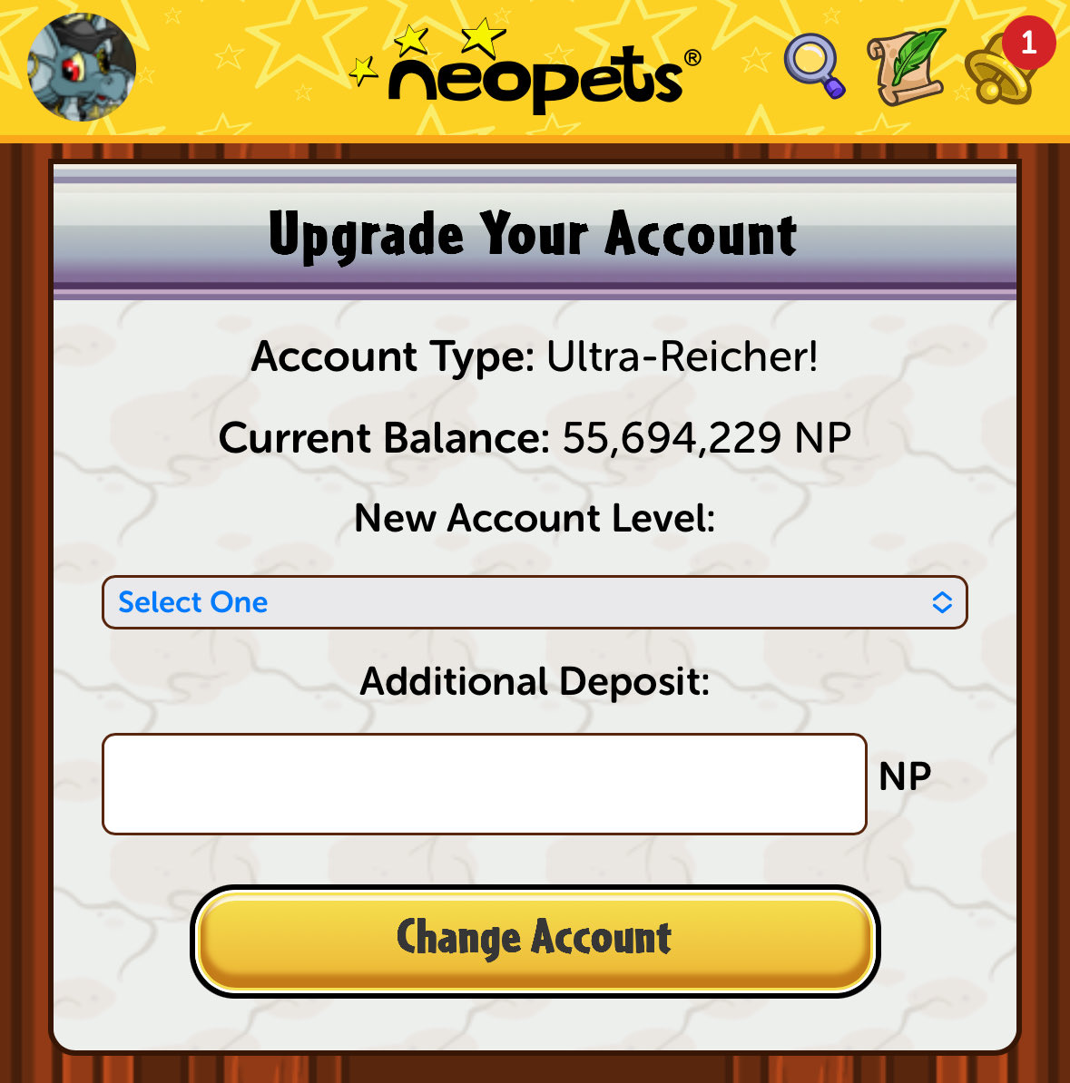 Just checked my (veeery old) <a href="/Neopets/">Neopets</a> Account. Collected a lot of NeoPoints. What should i buy? 😍Hopefully they will bring out some <a href="/Habbo/">Habbo</a> furnis? ✨#Collaboration #Habbo x #Neopets 🤍