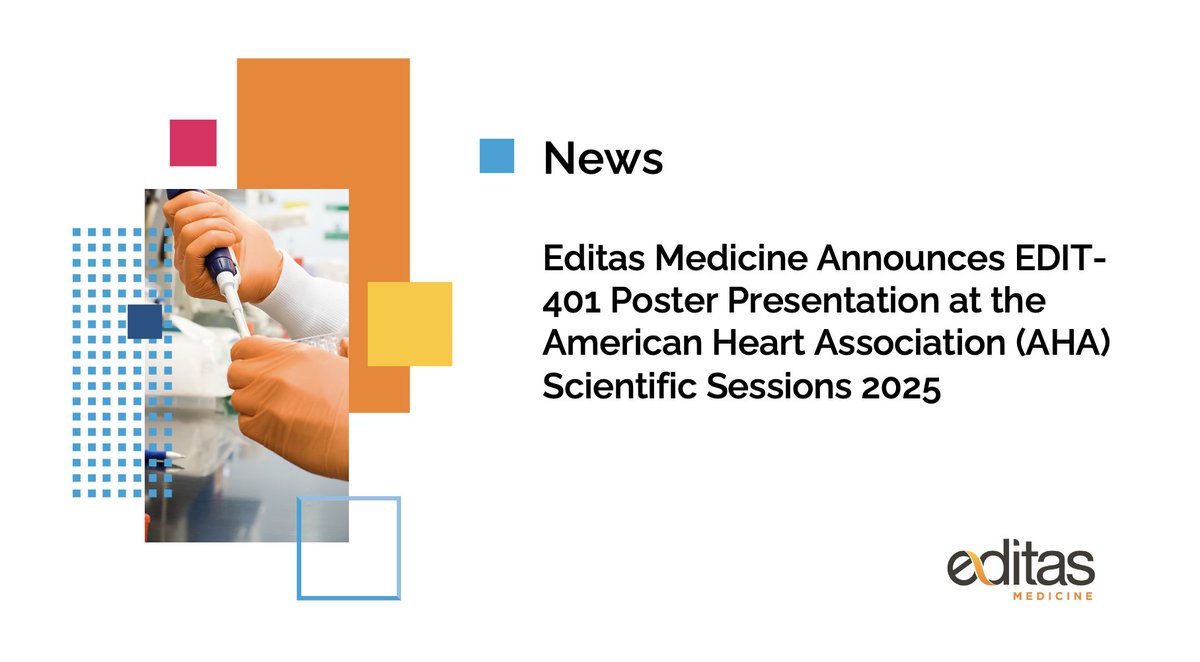 Editas Medicine tweet media