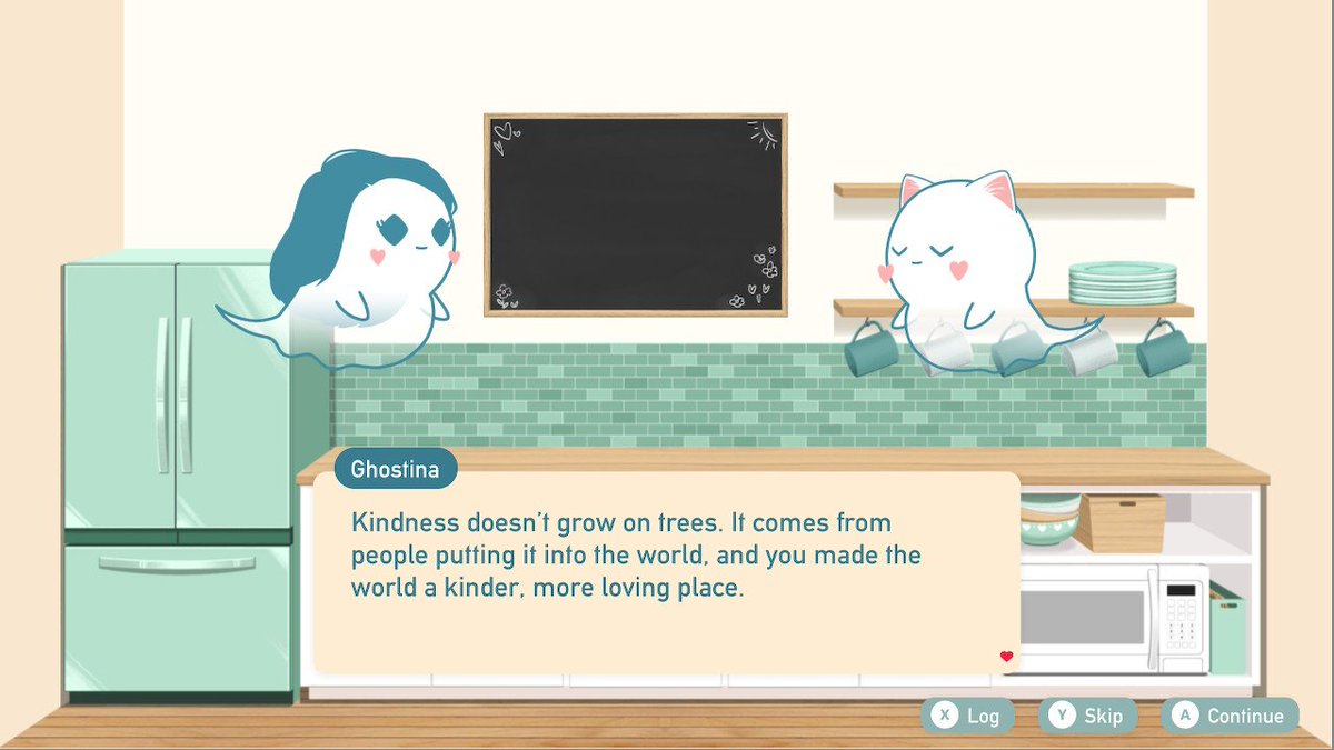 (Love, Ghostie)

La gentillesse n'est pas une faiblesse mais une nécessité !