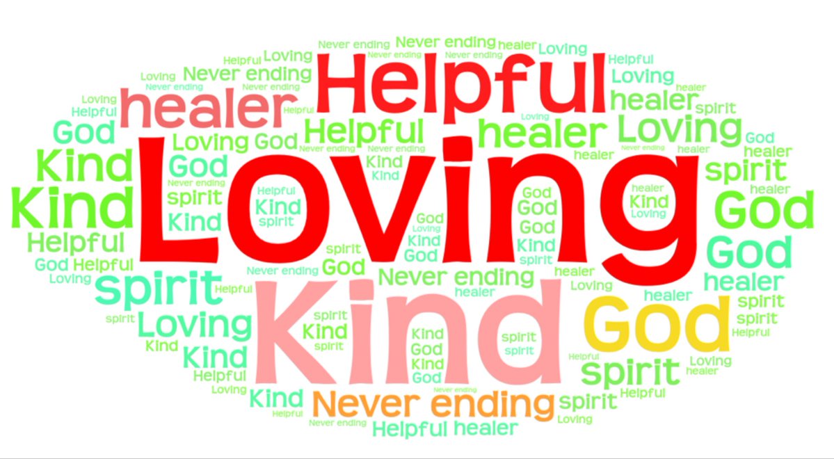 This afternoon 6JS have been creating Word Arts with words  Christians would use to describe God. <a href="/steventon_kas/">Miss Steventon</a> #KingslandRE