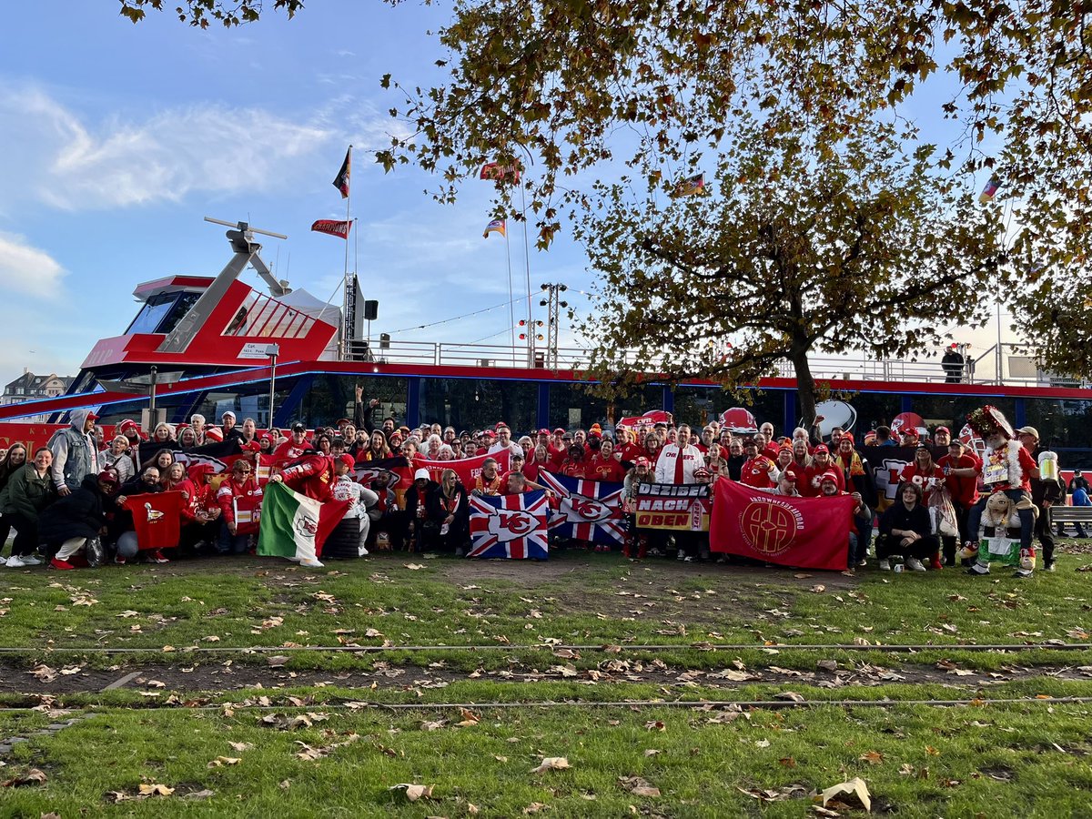 Happy Birthday to the biggest Red Friday photo ever taken outside of KC.

Were you in Frankfurt with us? Can you spot yourself?

*not fact checked but who cares.