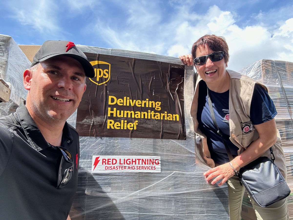 Salvation Army EDS tweet media