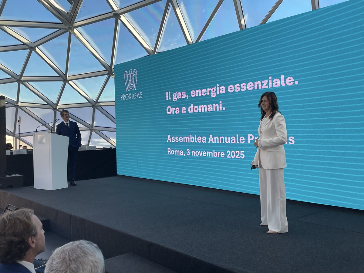 “I consumi di gas si sono contratti durante la crisi energetica del 2021-22. Dal 2024 si evidenzia una stabilizzazione con una lieve ripresa dei consumi nei primi mesi del 2025” Marta Bucci, direttore generale Proxigas