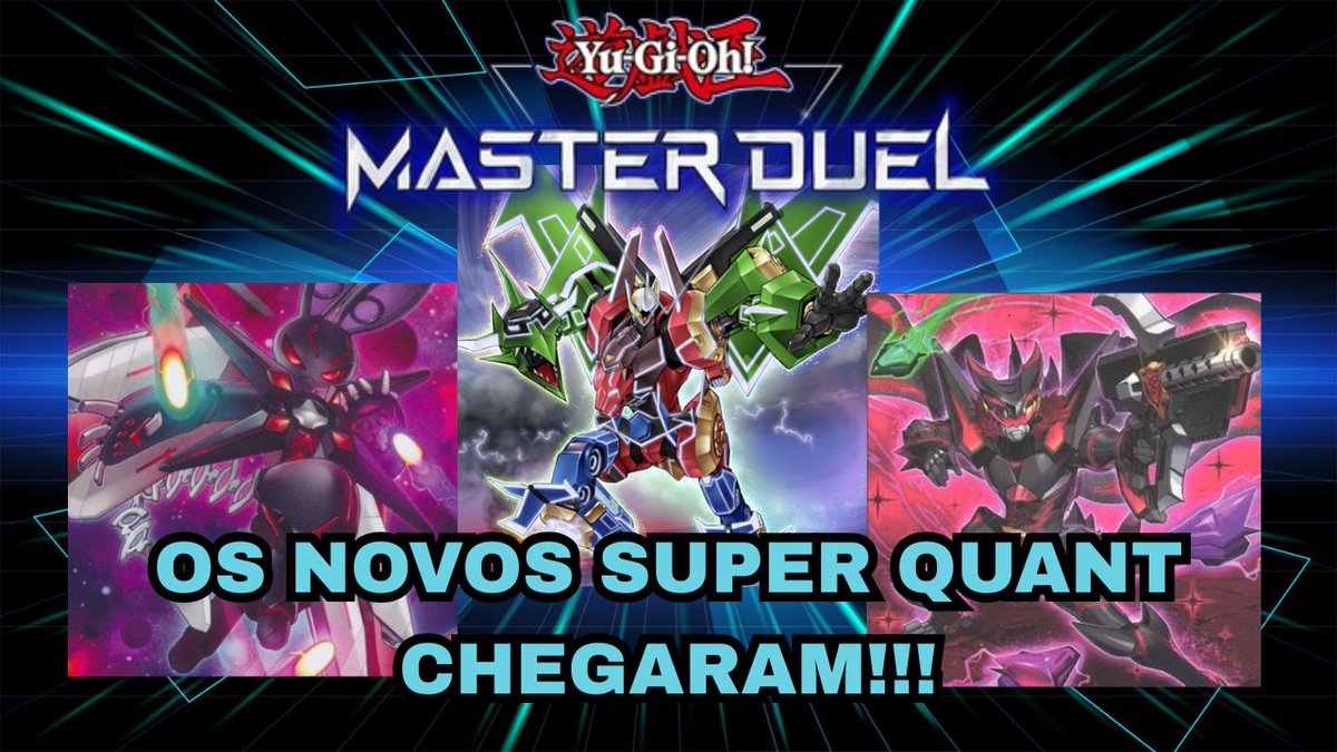 vilsonborgesf's tweet photo. VÍDEO NOVO!
Os Super Quant trevosos chegaram no Master Duel e já QUEBRAMOS O JOGO!
Usem o cupom VILSONTCG5 no @mypcards https://t.co/wXsn8W3nWy
Link: https://t.co/AbpKipa7ww
#Yugioh #SuperQuant #SuperSentai #PowerRanger #Tokusatsu #MasterDuel #YugiohMasterDuel https://t.co/pNqobqIFoH