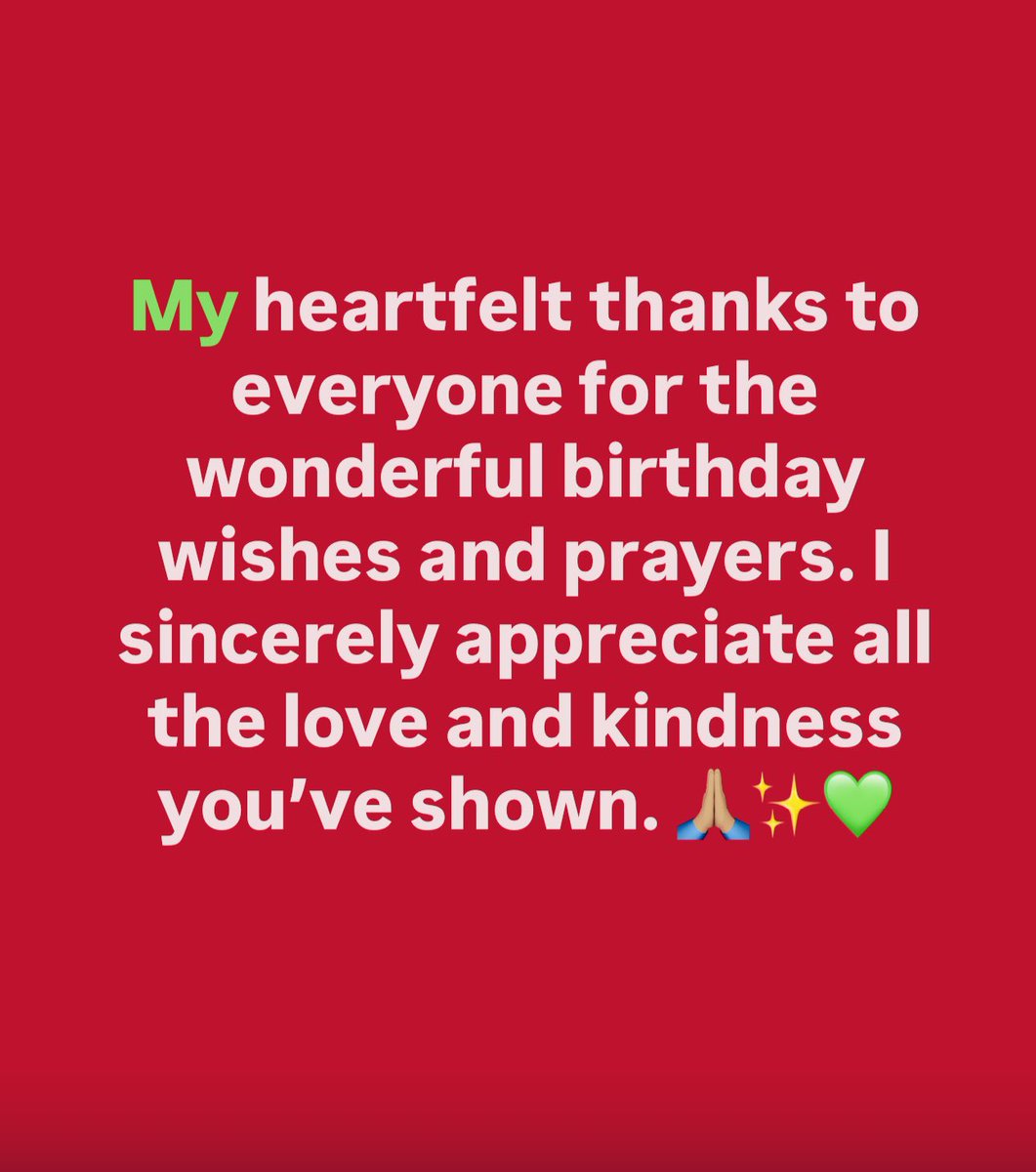 iamjoelegacy's tweet image. My heartfelt thanks to everyone for the wonderful birthday wishes and prayers. I sincerely appreciate all the love and kindness you’ve shown. 🙏🏽💚✨ 

#thankful #monday #grateful