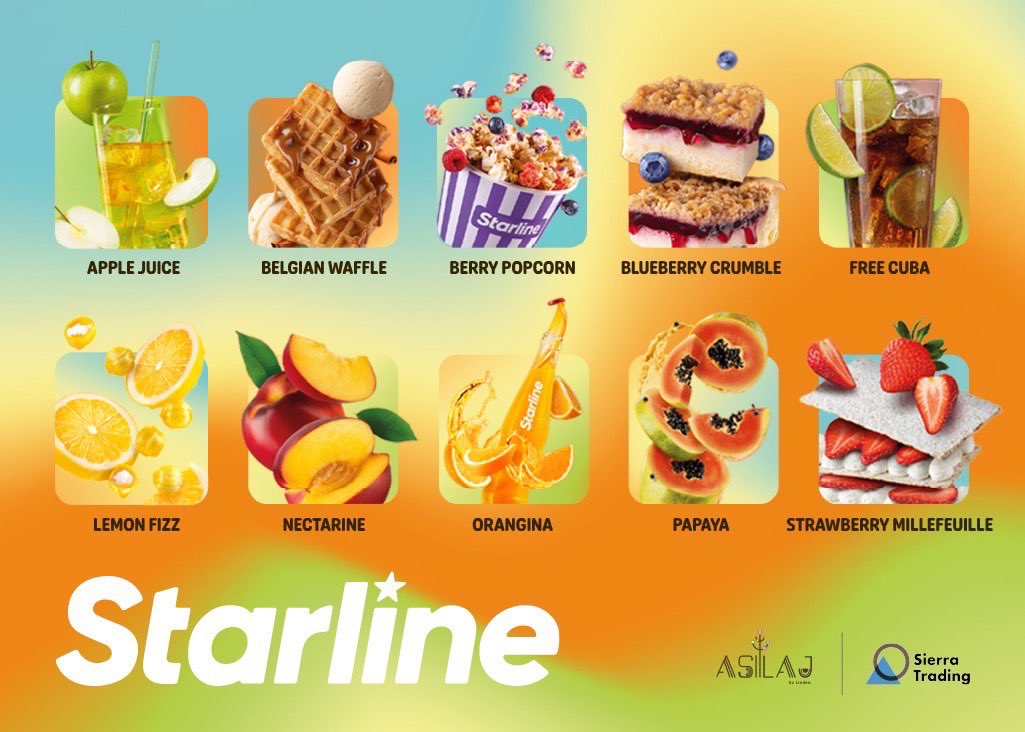 -Tasting Session -
11/16 (日)  15:00〜17:00 開催
参加費 : ￥4,000-  Free drink

STARLINE 新作のテイスティングイベントを開催🎈
今回は新作10種類とDARKSIDEをオリジナルでMIXしたシーシャもお楽しみ頂けます🫡

当日は合計20本のシーシャを提供✨
また当日はフレーバーの先行販売もございます！