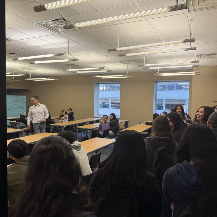 How do you know you're doing something right? Your entire 'A' day class shows up to wish you a happy birthday because they won't see you on your actual birthday. ¡Feliz cumpleaños a Profe Siefker!