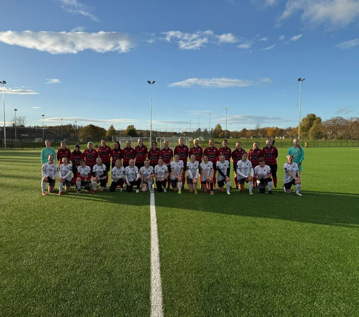 Our mix match yesterday 
12 of our first team,  21 from our recreational group and Emma from the u16’s