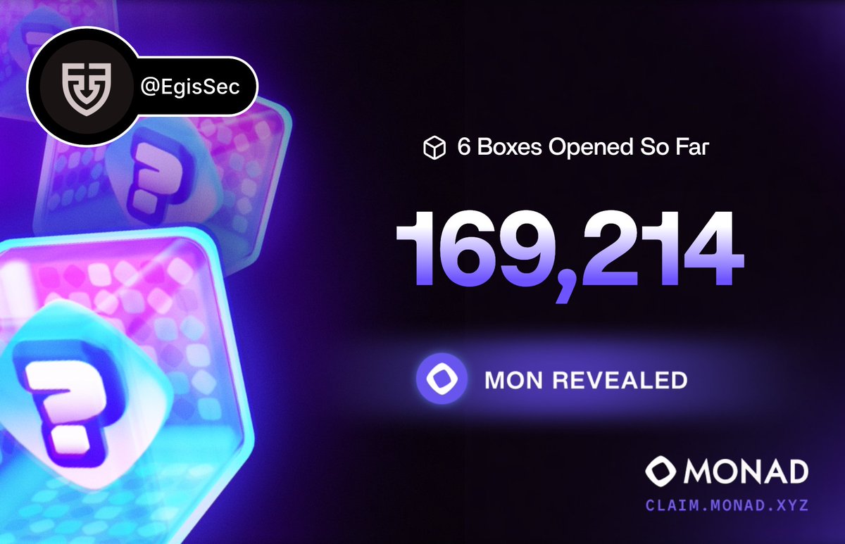 EgisSec's tweet image. Thanks, @monad for the initiative