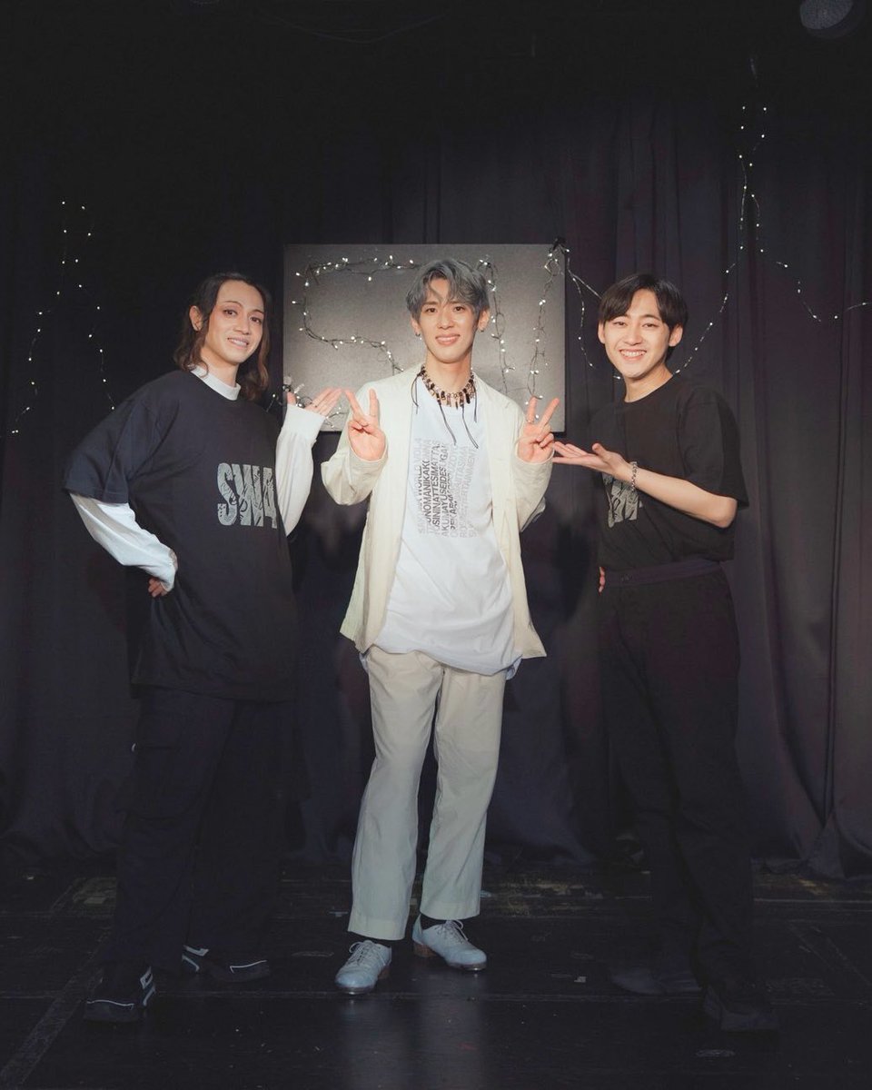 YOUSAYSAY's tweet photo. SAKUMA WORLD VOL.4
終演
ご来場になったお客様、沢山のご声援、YOUSAYコール、そしてプレゼント、お手紙ありがとうございました！！
ゲストのお2人最強でした、本当にありがとうございました🙇‍♂️
OFFICE KEYのお二人、中目黒トライさん、本当にありがとうございました🙇‍♂️
次回SW5で！

#穴沢裕介
#古賀雄大
#SW4