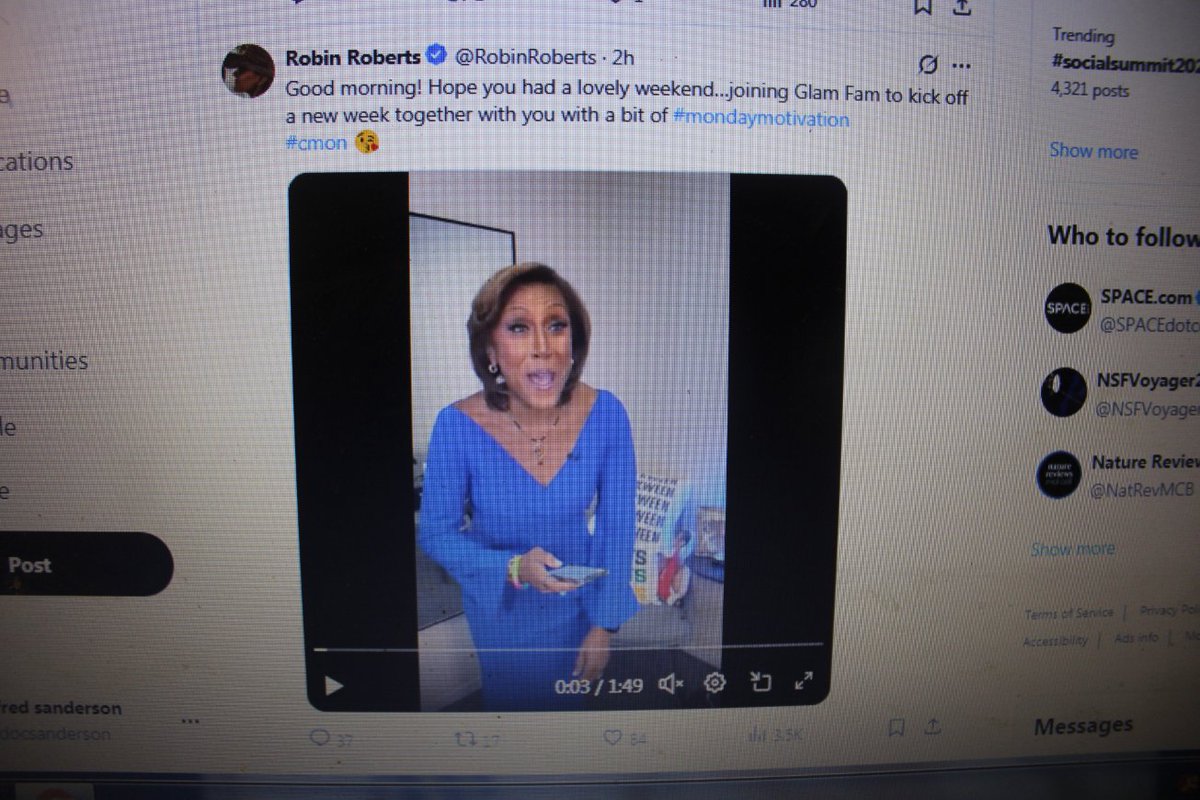 docsanderson's tweet image. #Reality #Pavlov #BFSkinner #Scientists #IceCold #Vendetta @esa @Nature @Ginger_Zee so you can see it clearly G, that is Robin Roberts being a fool but she knows the truth because i took #GlamFam Hashtag away from her for #GMA50 i said No Ethics i meant it I love you Maggie&amp;amp;G-Lee