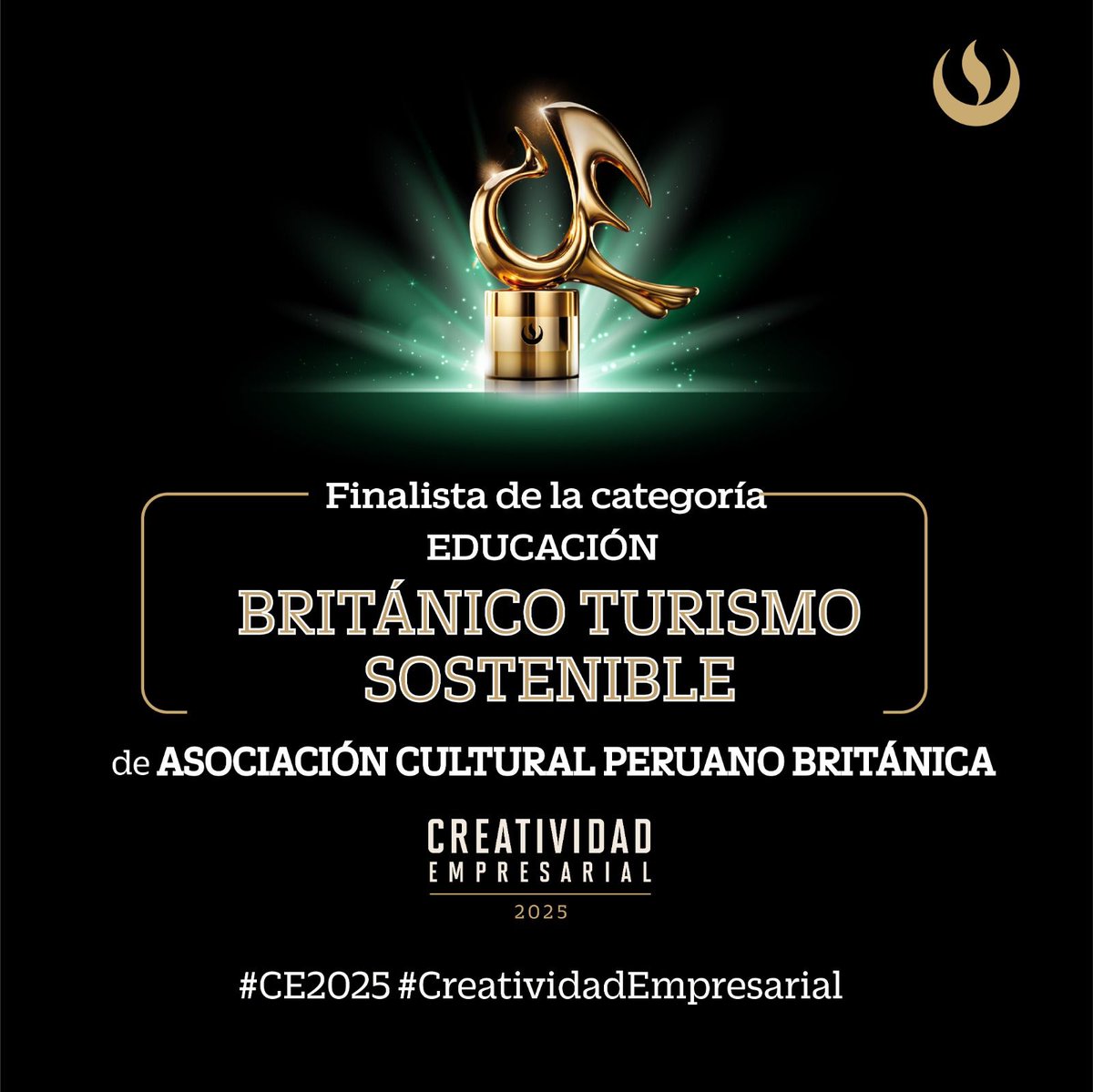 ¡Somos finalistas de Creatividad Empresarial!
Nuestros programas Reto BRITÁNICO y Turismo Sostenible son finalistas en las categorías Factor Humano y Educación.
Pueden conocer más de los programas aquí británico.edu.pe/responsabilida…