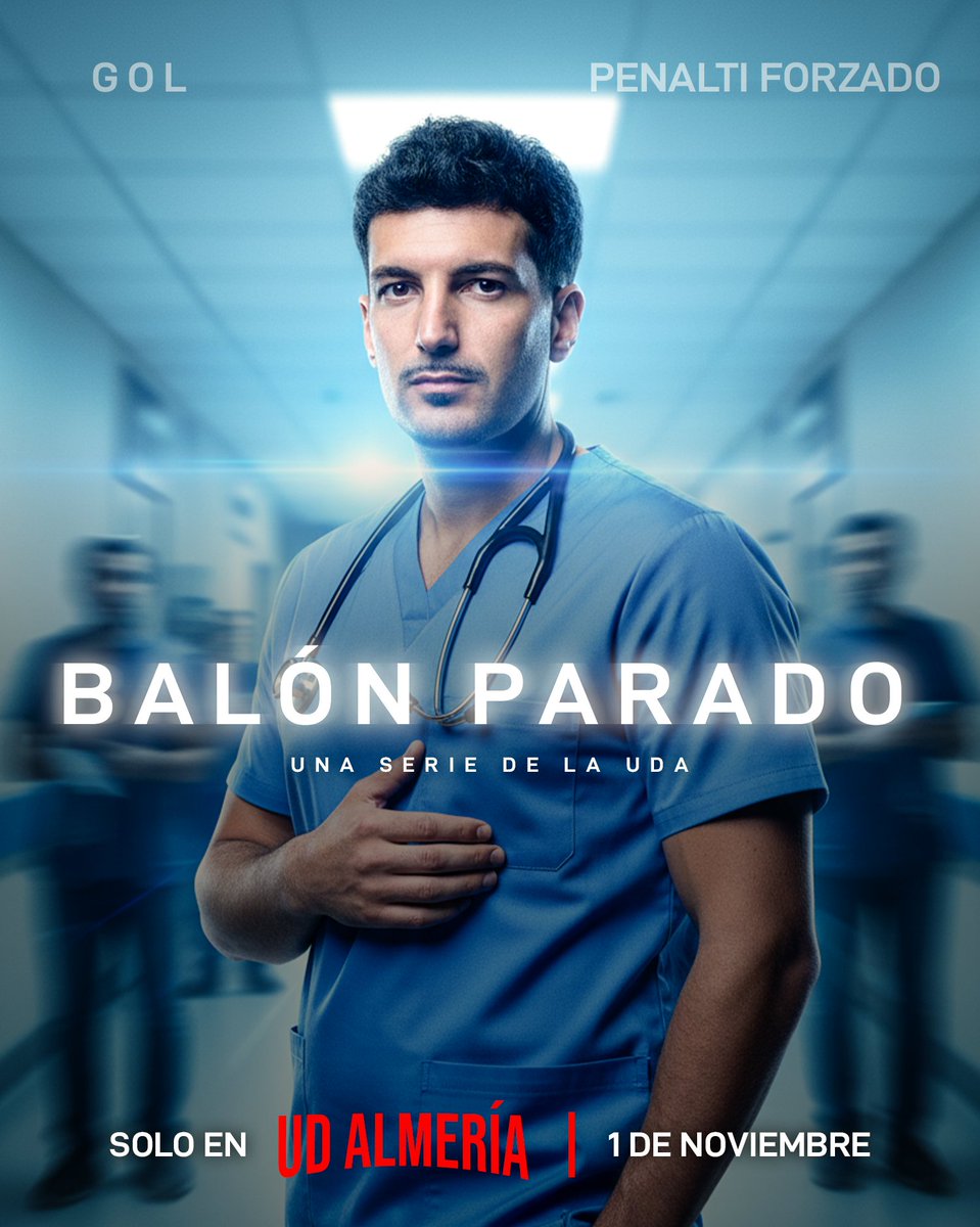 🎬 La nueva serie de la UD Almería ya está aquí 😏

👨‍⚕️🩺 Protagonizada por el doctor Álex Muñoz, especialista a balón parado.