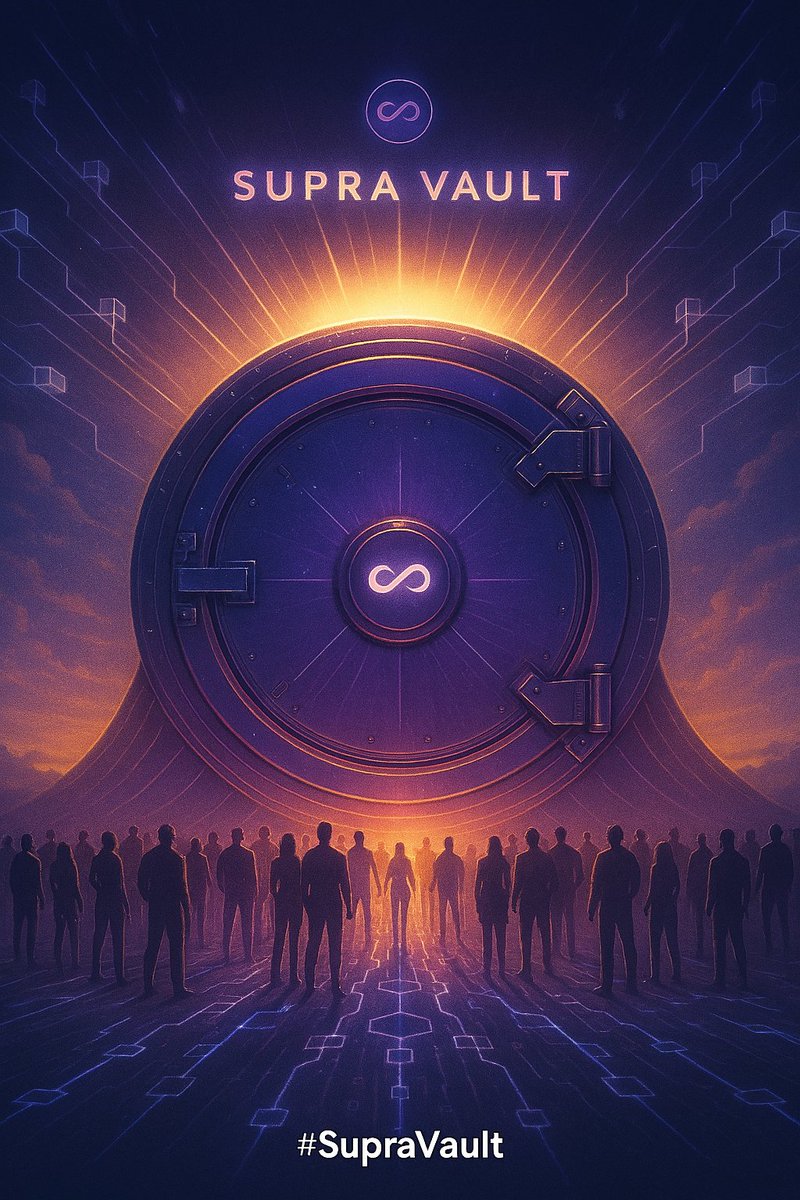 supravault's tweet photo. Supra Vault awakens this Monday on $SUPRA, bringing a new era of community power and collective growth. ๐ฟWhitelist is live
#SUPRAVAULT #SVLT
https://t.co/h5vqQvypoT https://t.co/dhctzoFkuy