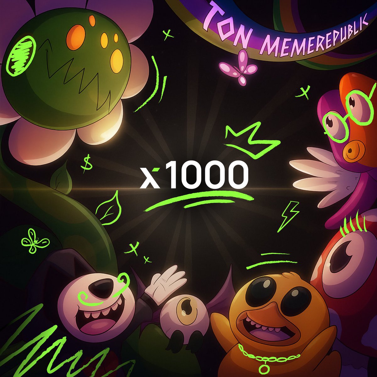 How to profit from the upcoming event?

1. Trade via x1000.

2. Follow <a href="/TONMemeRepublic/">TON MemeRepublic</a> to stay updated on all the news.

Simple✅