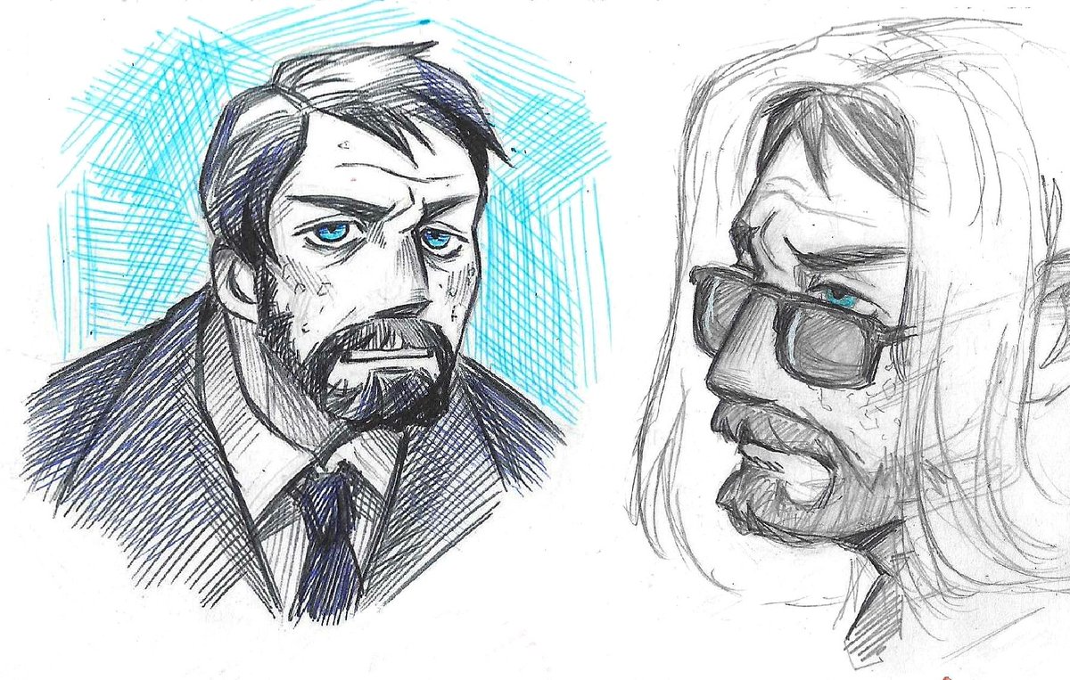 HowAmI27's tweet image. short scenes from the game plus sketch Jean╰(*´︶`*)╯♡
#DiscoElysium