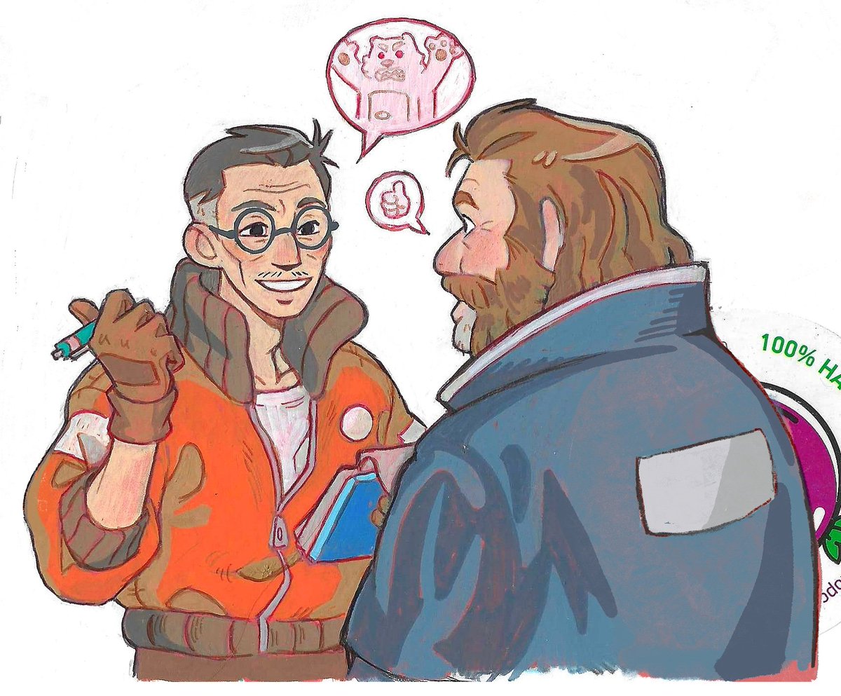 HowAmI27's tweet image. short scenes from the game plus sketch Jean╰(*´︶`*)╯♡
#DiscoElysium