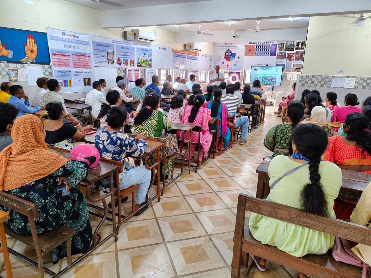 PMShriDMS64BBSR's tweet photo. An interactive session with parents of Class 5 & 8 on NEP 2020 and new NCERT textbooks was held at PM Shri DM School, RIE Bhubaneswar, fostering awareness on holistic student development on 01/11/2025
#RIEBhubaneswar
#CIETNCERT #NCERT #NEP2020
#PMShriDMSBBSR https://t.co/eEGXSOrlHI