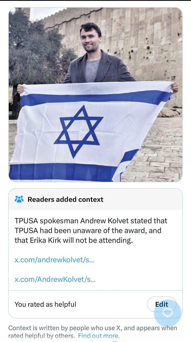 <a href="/IsraelWarRoom/">Israel War Room</a> <a href="/TPUSA/">Turning Point USA</a> <a href="/StarrJpost/">Michael Starr</a> <a href="/MrsErikaKirk/">Erika Kirk</a> Fake news….